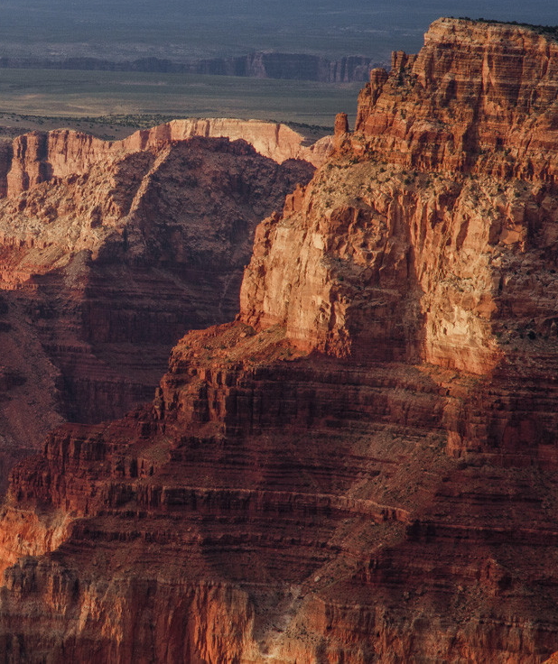 Grand Canyon parallel layers