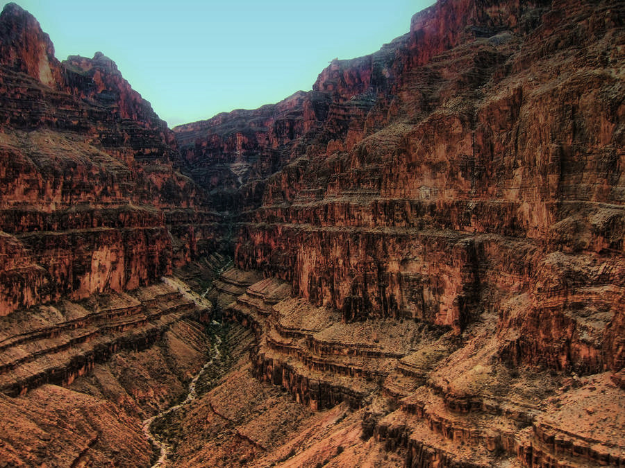 Grand Canyon parallel layers