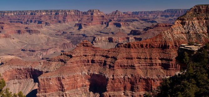 Grand Canyon parallel layers