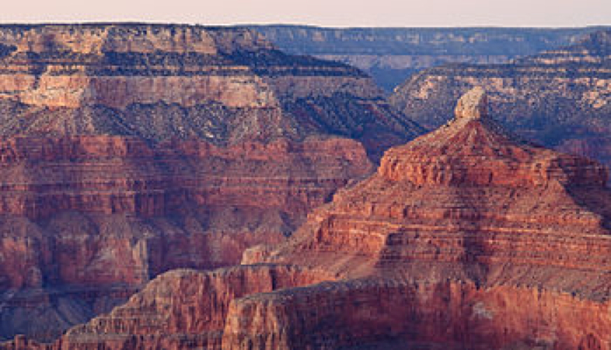 Grand Canyon parallel layers